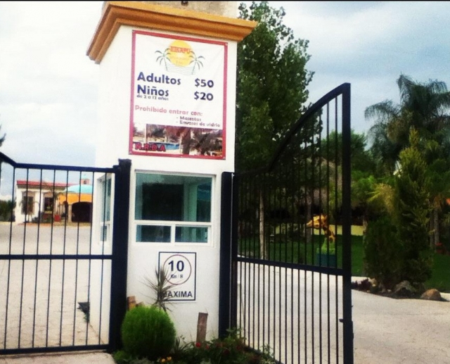 Entrada al parque